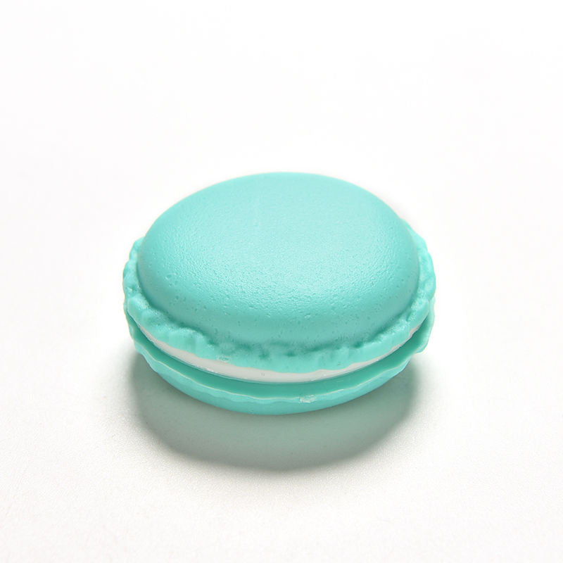 Compact Chic Macaron Jewelry Case
