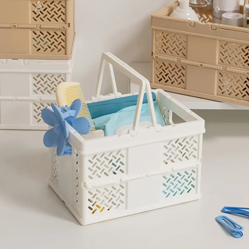 Chic Large Pastel Desktop Organizer
