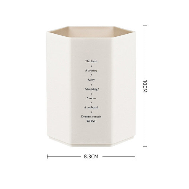 Modern Functional Pen Holder for Office Desktop Storage