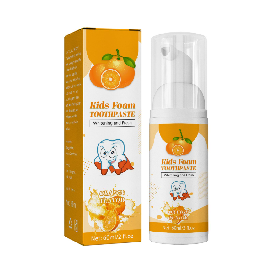 Kids Foam Toothpaste Mousse
