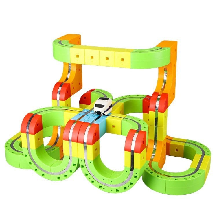 Adjustable Magnetic Track Train