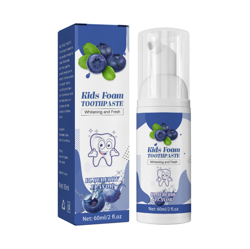 Kids Foam Toothpaste Mousse