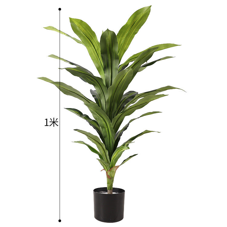 European Style Faux Traveler's Banana Tree Décor