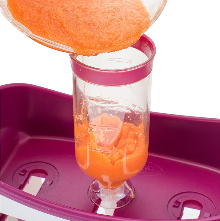 Baby Food Squeeze Station and Storage Set