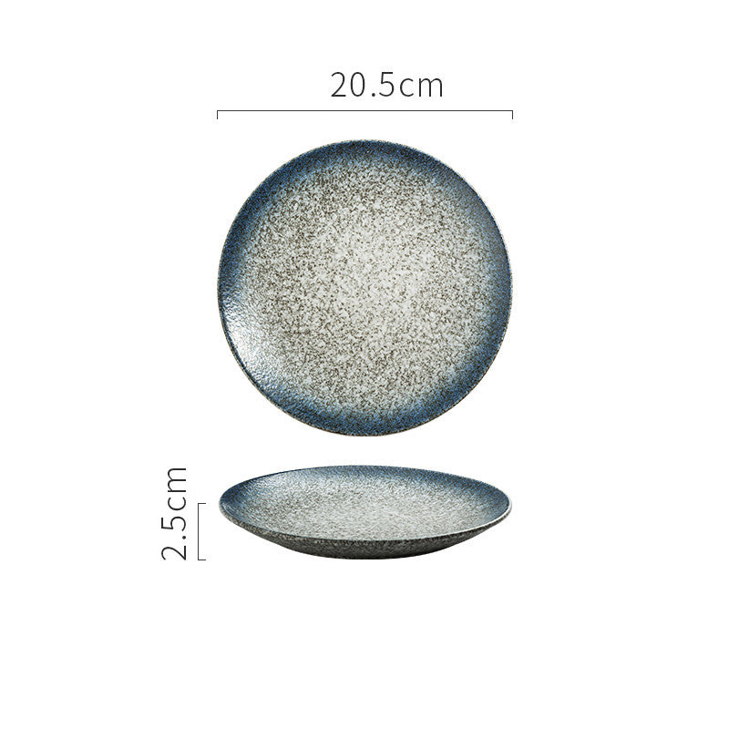 Japanese Ceramic Creative Steak Plate for Household Use