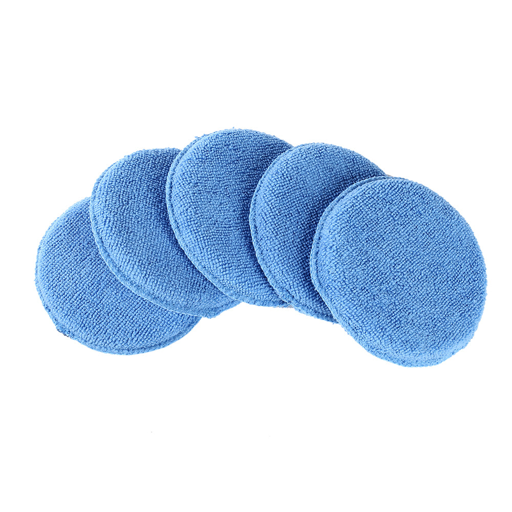 Blue Microfiber Waxing Set - 10 Pieces