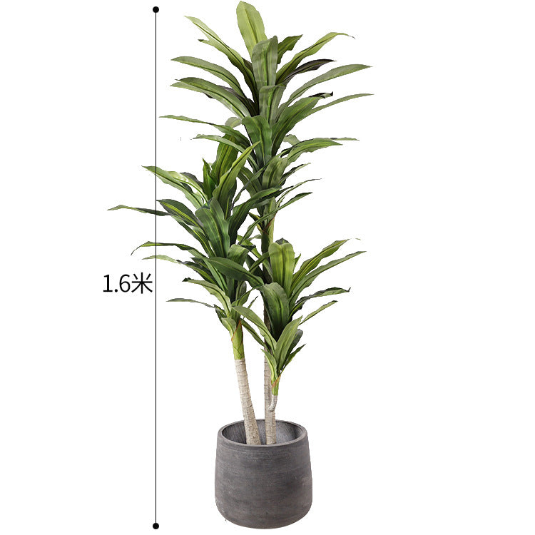 European Style Faux Traveler's Banana Tree Décor