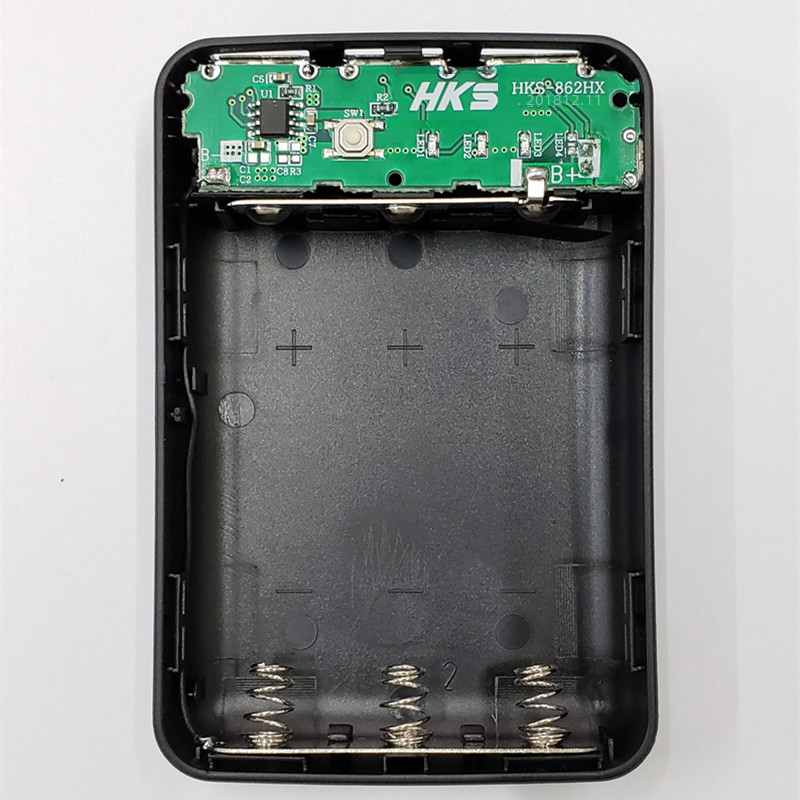 EasyCraft 18650 Battery Hub with 3 USBs