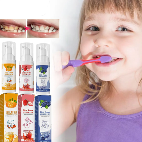 Kids Foam Toothpaste Mousse