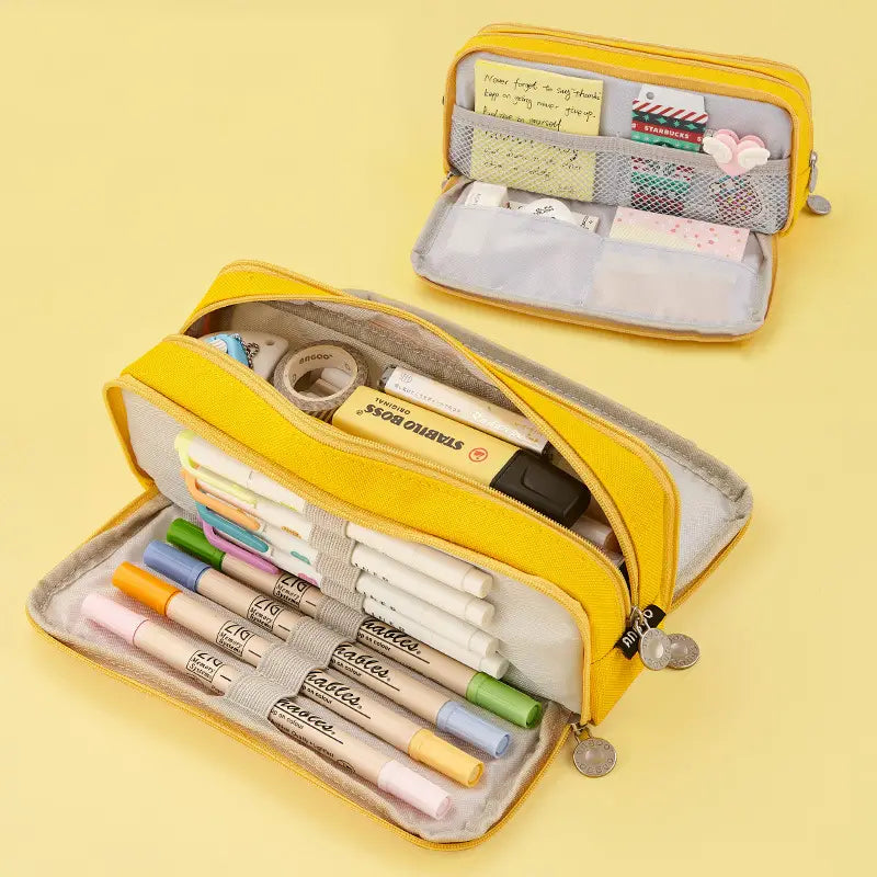 Versatile High-Capacity Student Pencil Case