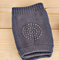 Terry Baby Crawling Socks with Anti-Skid Knee & Elbow Pads
