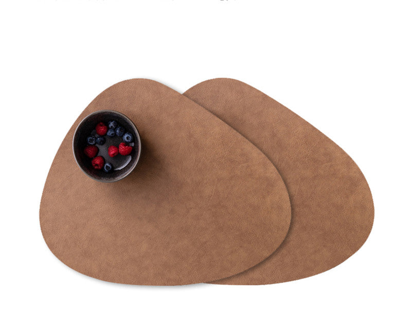 Elegant Waterproof Leather Placemat