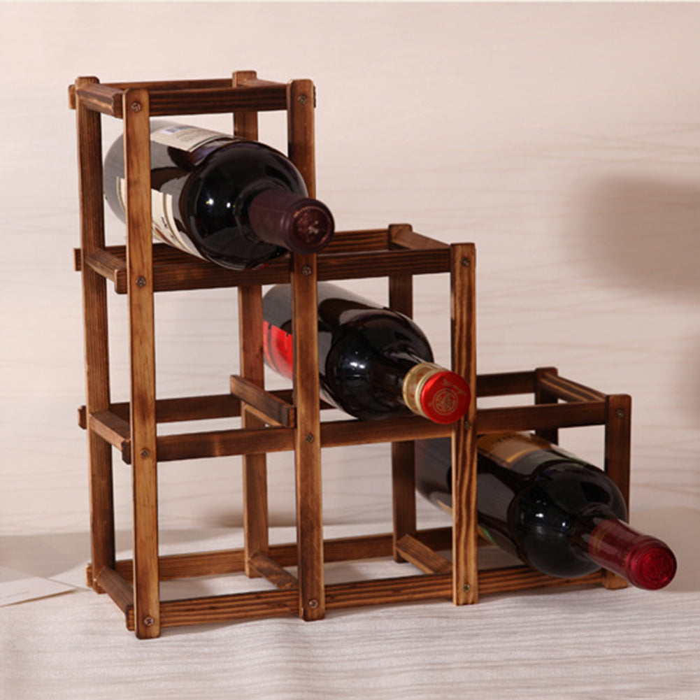 Compact Elegance Wine Holder