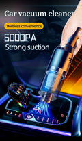 Portable High-Suction Car Vacuum