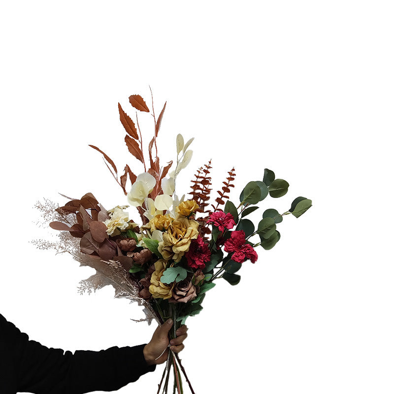 Autumn Elegance Silk Flower Bouquet