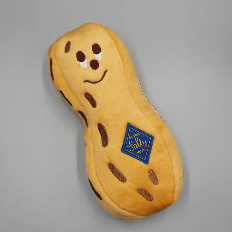 Plush Peanut Pencil Case