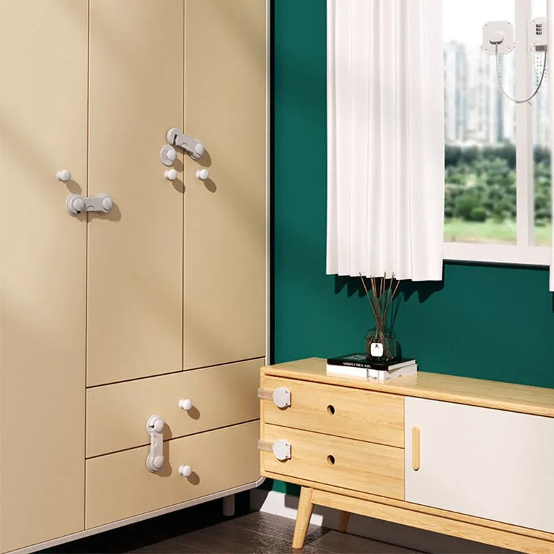 Children's Safety Lock for Cabinets and Drawers