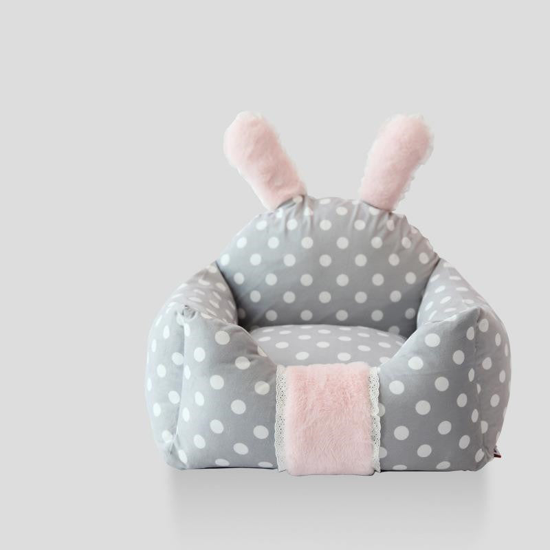 All-Season Cozy Pet Nest with Washable Cover