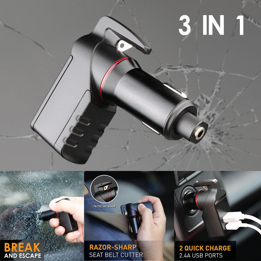 Auto Safety Charger Combo
