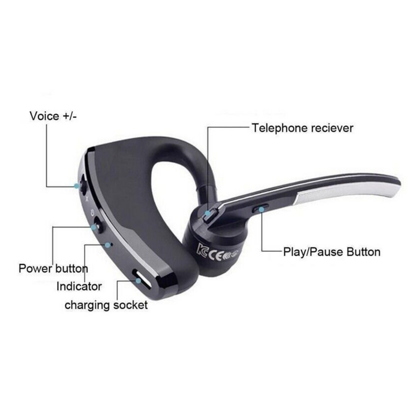 Bluetooth Earpiece Wireless Headset