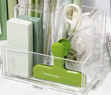 Clear Acrylic Desk Organizer