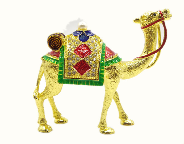 Opulent Dunhuang Camel Decor Box
