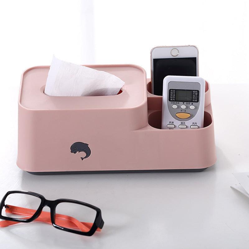 Scandi Style Tissue & Remote Holder