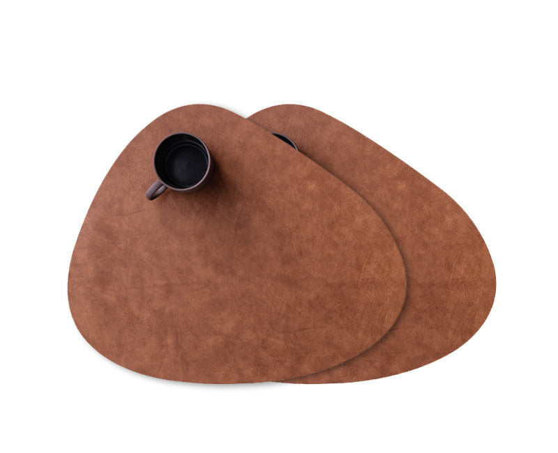 Elegant Waterproof Leather Placemat