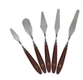 Premium Stainless Steel Spatula Set for Baking (One Set)