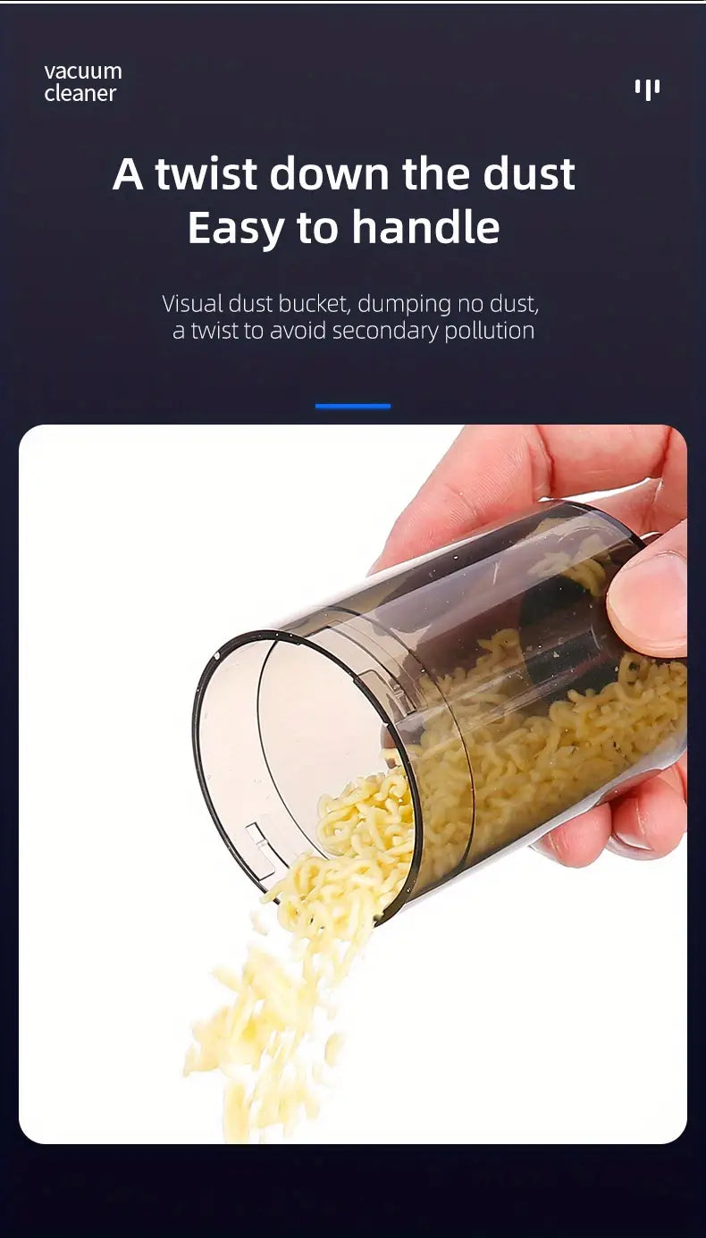 Portable High-Suction Car Vacuum