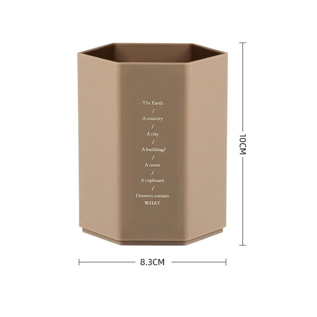 Modern Functional Pen Holder for Office Desktop Storage