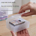 Transparent Card Storage Box for Collectible Cards