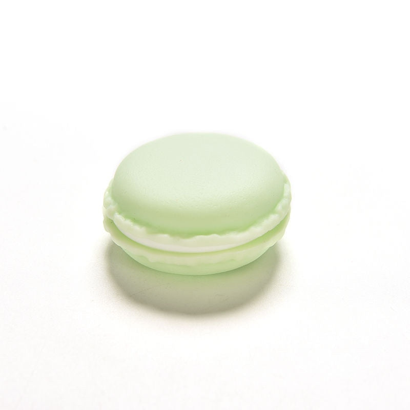 Compact Chic Macaron Jewelry Case