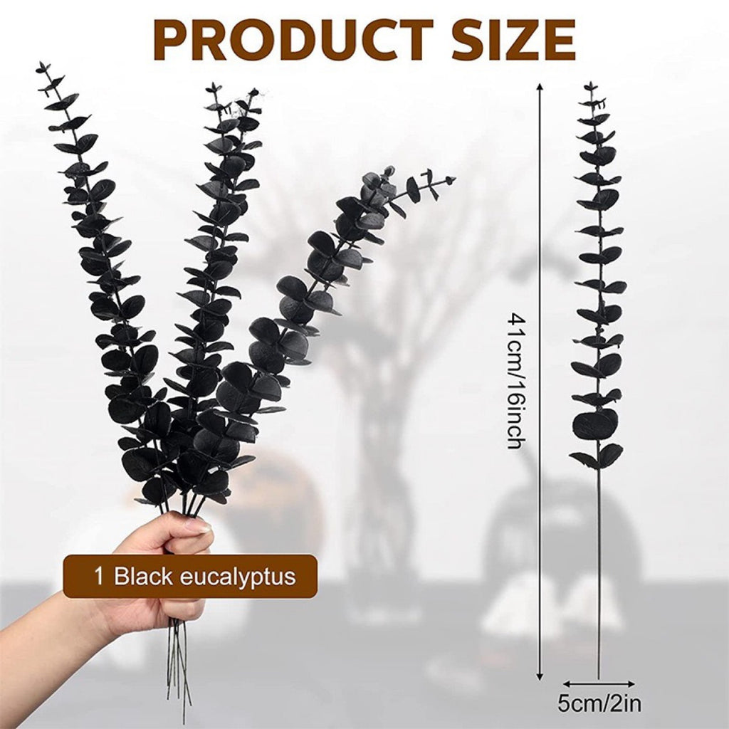38cm Decorative Eucalyptus Leaf Accent