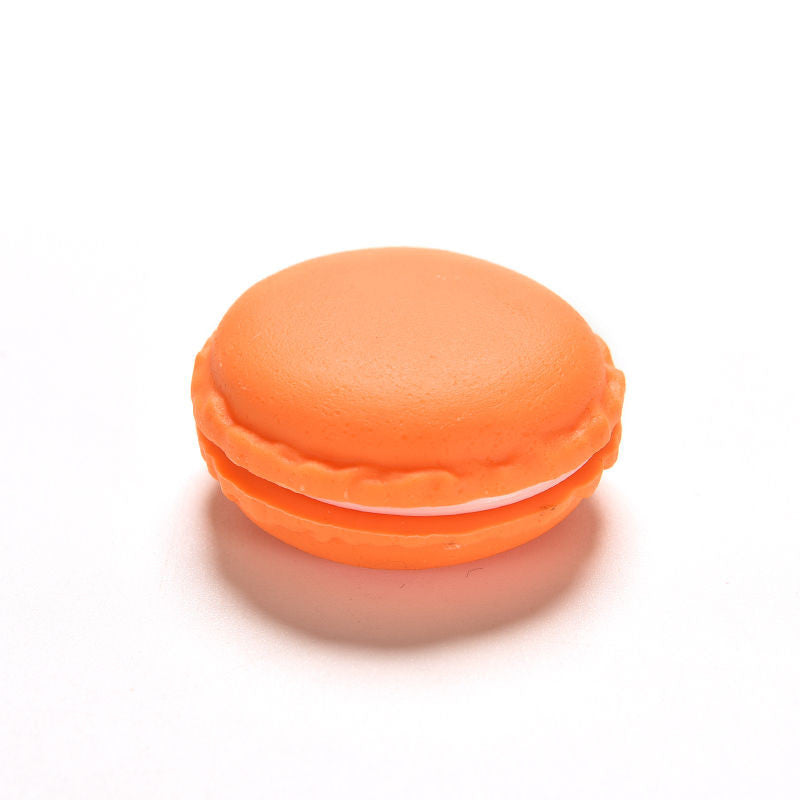 Compact Chic Macaron Jewelry Case