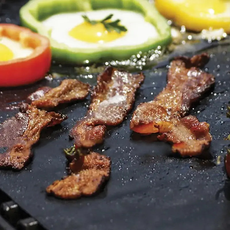 Effortless Grill Mat for BBQ & Cooking