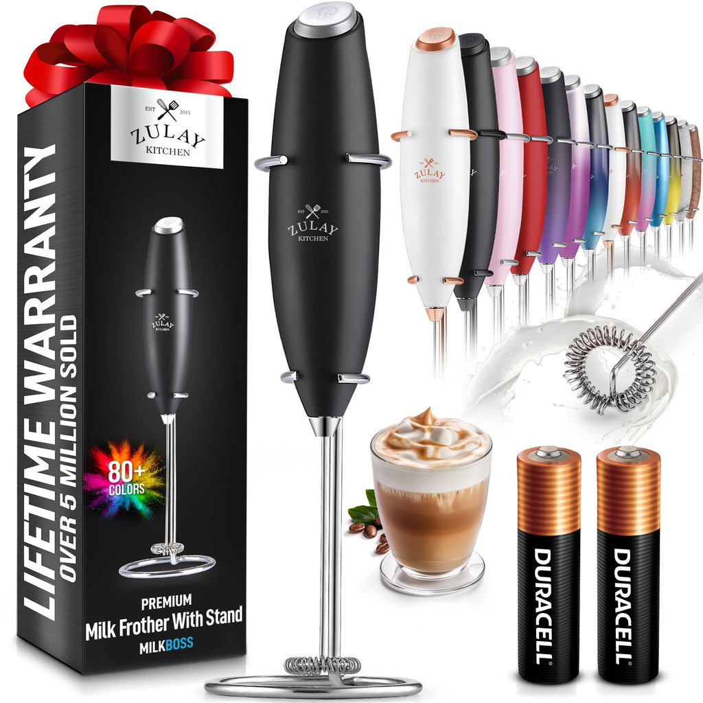 Zulay High-Speed Milk Frother Wand