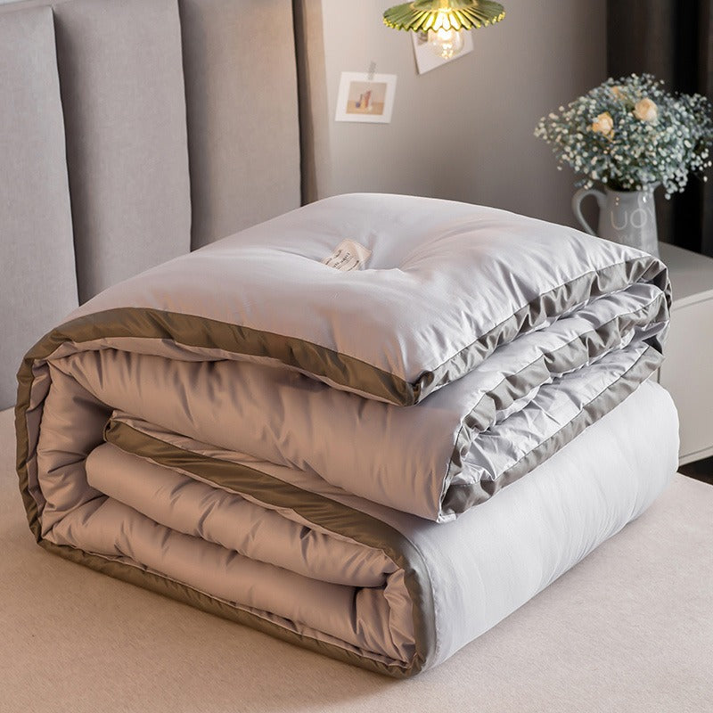 Embroidered Down Velvet Duvet