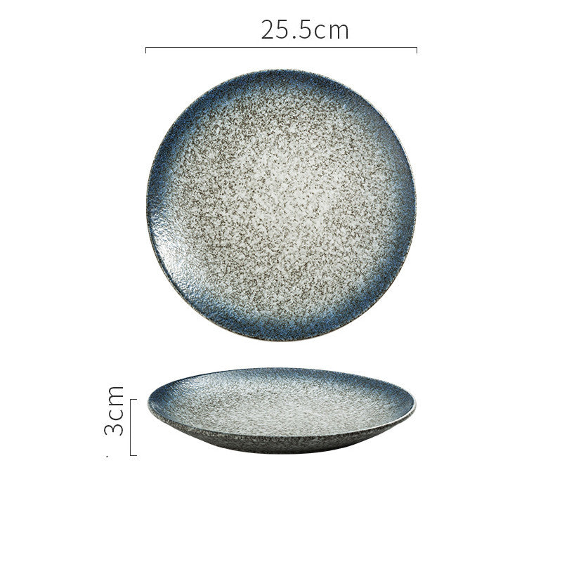 Japanese Ceramic Creative Steak Plate for Household Use