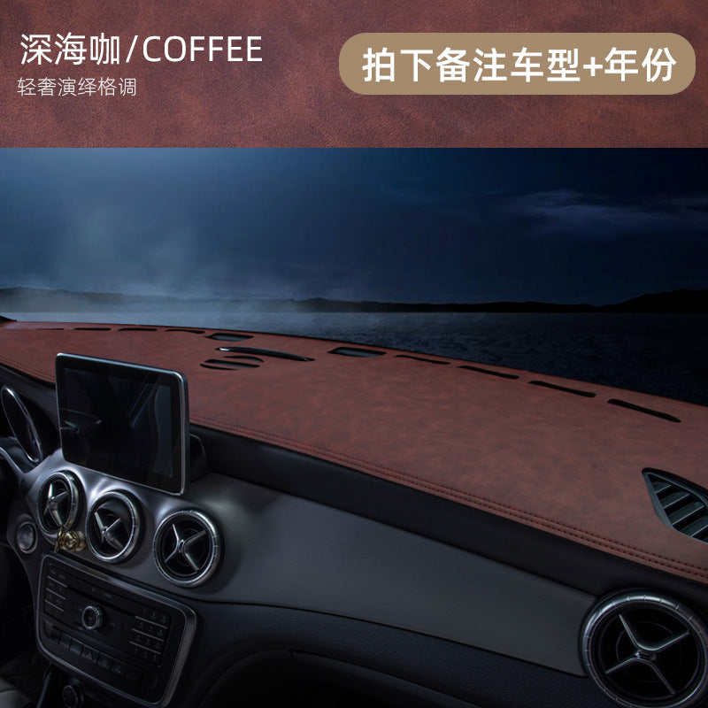 AutoShield Leather Dashboard Cover