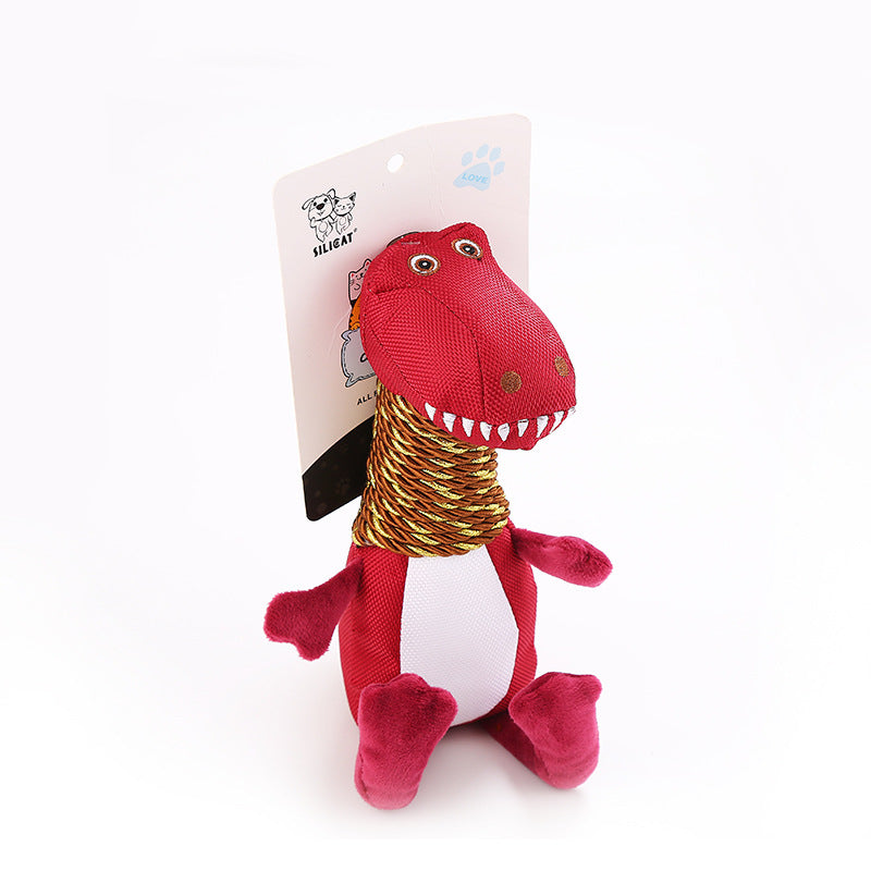 Chewy Dino Squeak Toy for Dogs