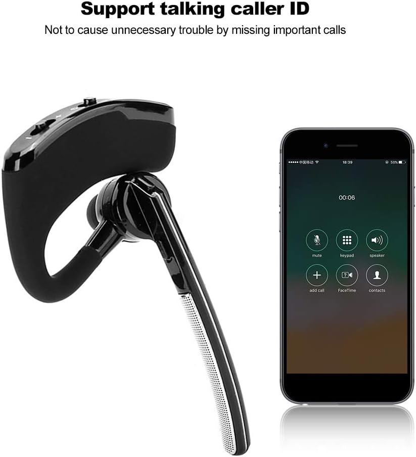 Bluetooth Earpiece Wireless Headset