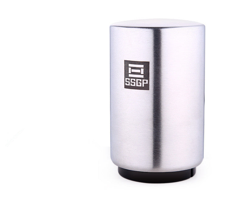 Stainless Steel Press Bottle Opener