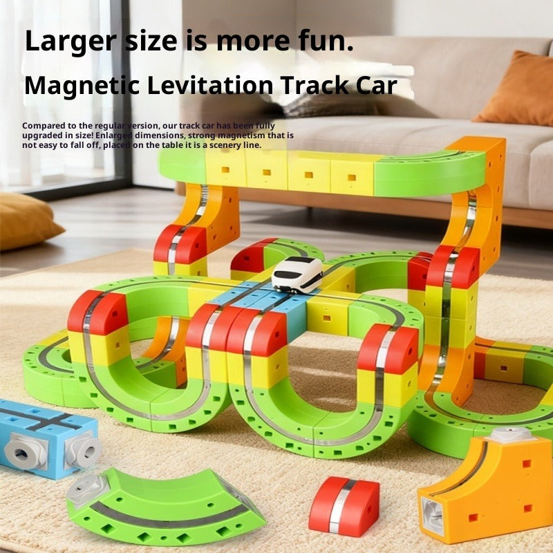 Adjustable Magnetic Track Train