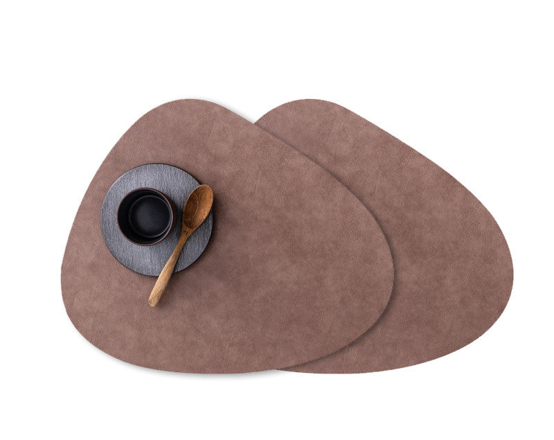 Elegant Waterproof Leather Placemat