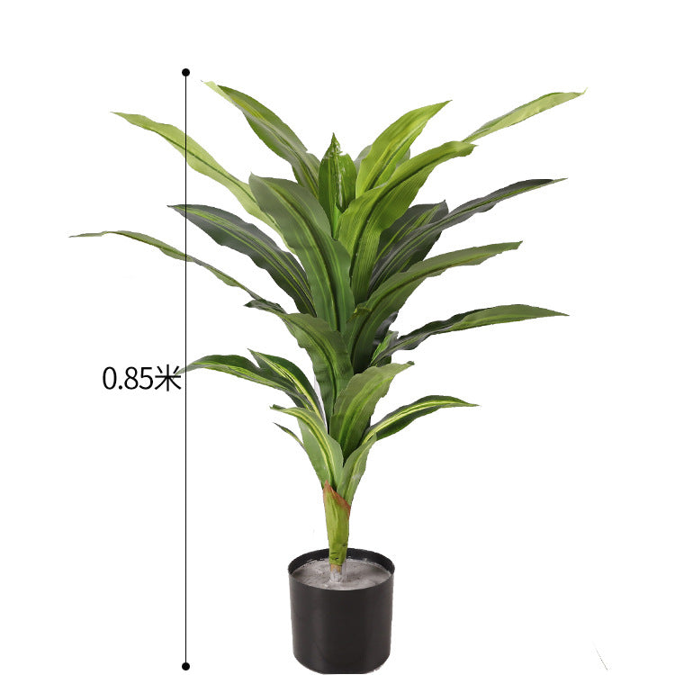 European Style Faux Traveler's Banana Tree Décor