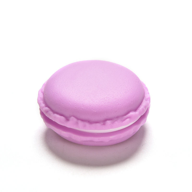 Compact Chic Macaron Jewelry Case