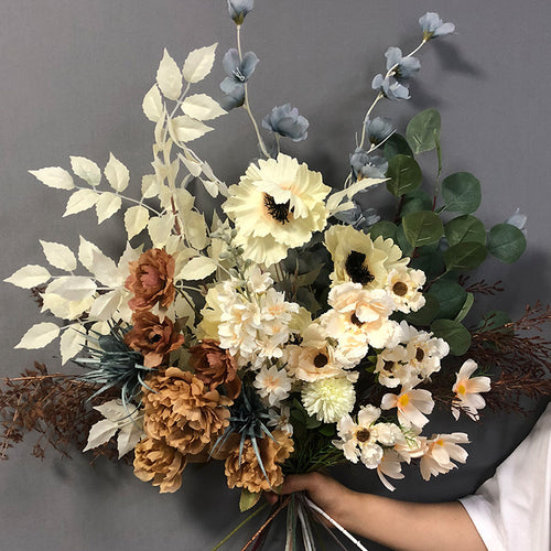 Autumn Elegance Silk Flower Bouquet