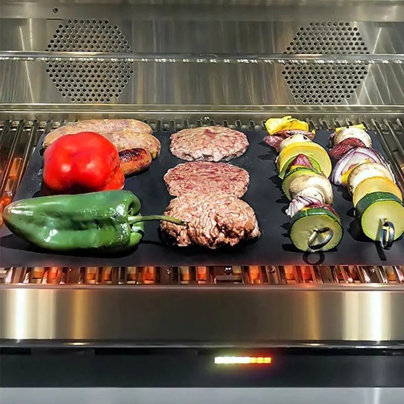 Effortless Grill Mat for BBQ & Cooking