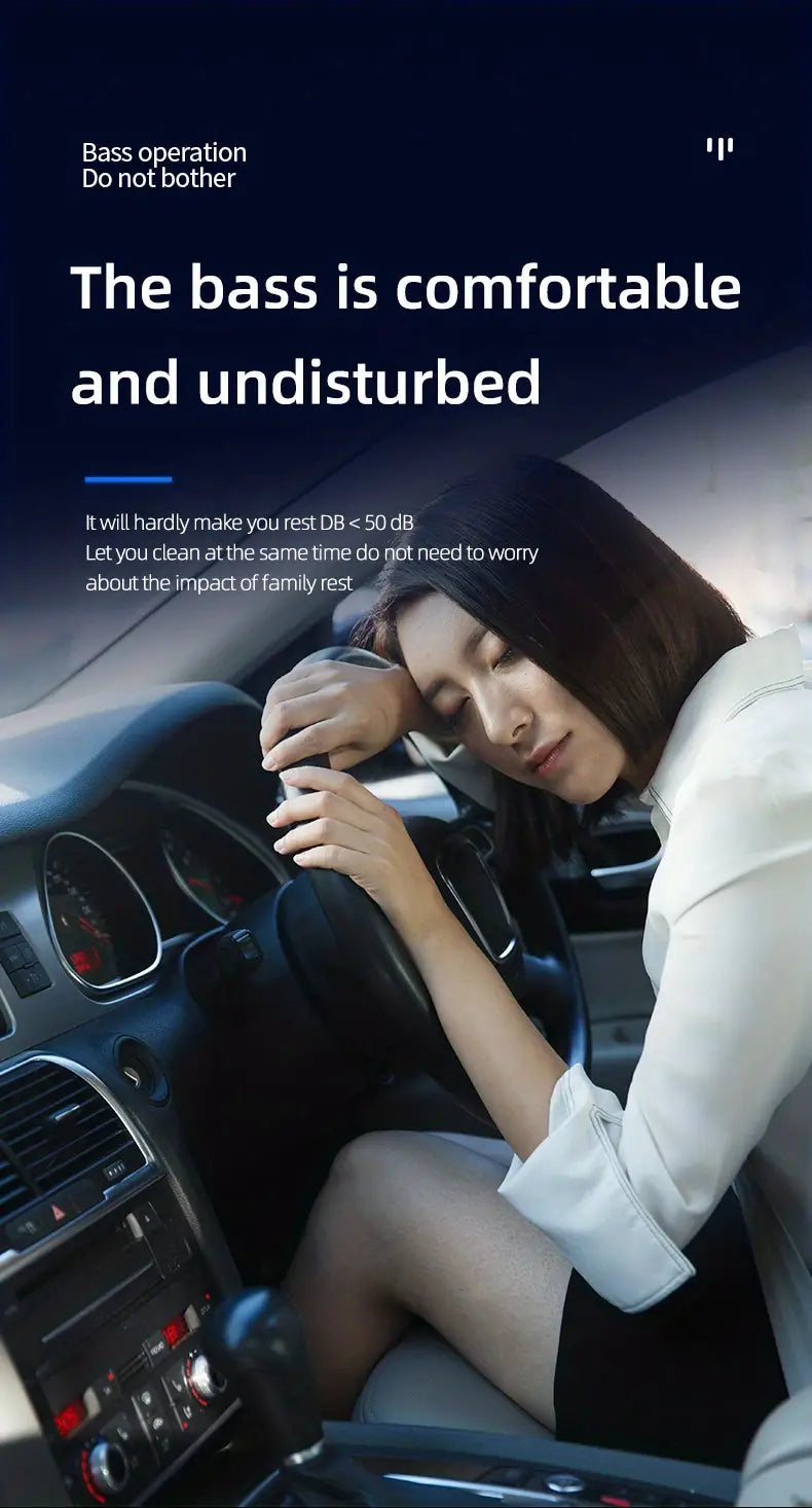 Portable High-Suction Car Vacuum